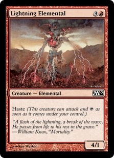 (image for) Lightning Elemental (Foil)