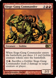 (image for) Siege-Gang Commander (Foil)