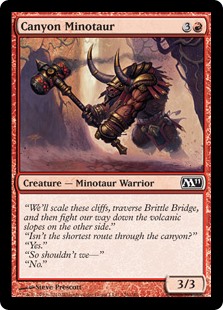 (image for) Canyon Minotaur (Foil)
