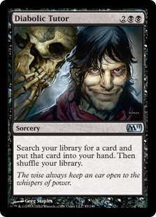 (image for) Diabolic Tutor (Foil)