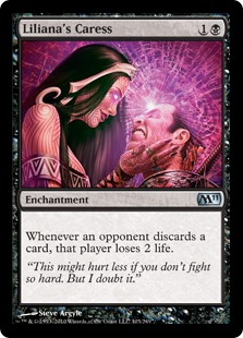 (image for) Liliana's Caress (Foil)
