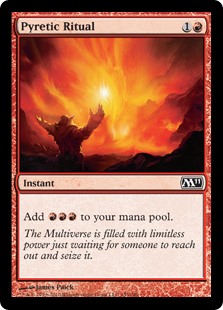 (image for) Pyretic Ritual (Foil)