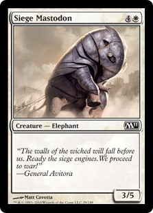 (image for) Siege Mastodon (Foil)