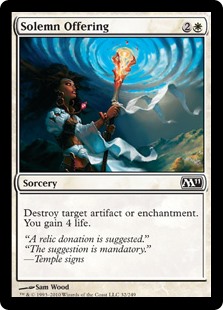 (image for) Solemn Offering (Foil)