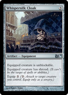 (image for) Whispersilk Cloak (Foil)