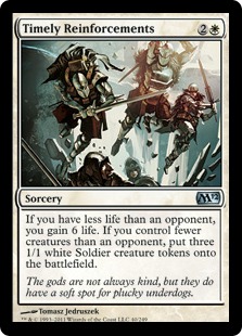 (image for) Timely Reinforcements