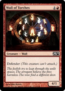 (image for) Wall of Torches
