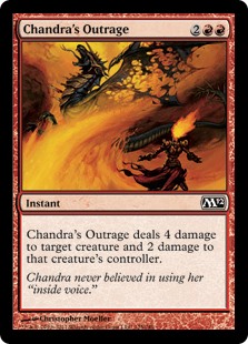 (image for) Chandra's Outrage (Foil)