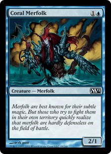 (image for) Coral Merfolk (Foil)
