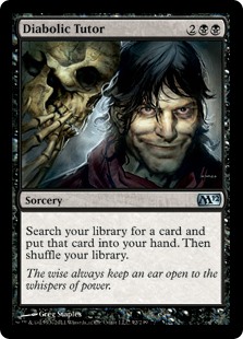 (image for) Diabolic Tutor (Foil)