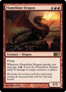 (image for) Flameblast Dragon (Foil)