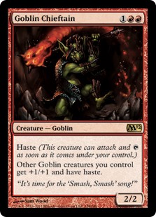 (image for) Goblin Chieftain (Foil)