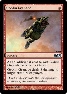 (image for) Goblin Grenade (Foil)