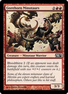 (image for) Gorehorn Minotaurs (Foil)