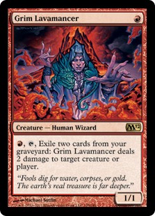 (image for) Grim Lavamancer (Foil)