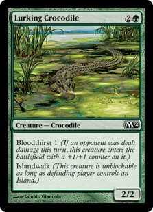 (image for) Lurking Crocodile (Foil)