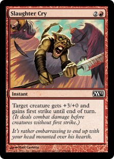 (image for) Slaughter Cry (Foil)