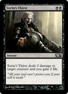 (image for) Sorin's Thirst (Foil)