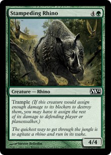 (image for) Stampeding Rhino (Foil)