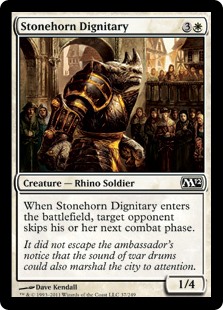 (image for) Stonehorn Dignitary (Foil)
