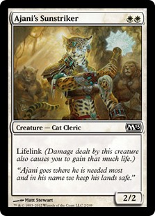 (image for) Ajani's Sunstriker (Foil)