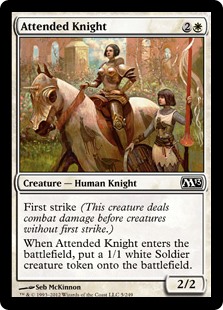 (image for) Attended Knight (Foil)