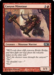 (image for) Canyon Minotaur (Foil)