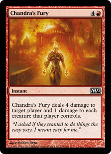 (image for) Chandra's Fury (Foil)