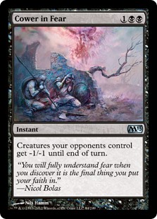 (image for) Cower in Fear (Foil)