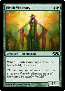 (image for) Elvish Visionary (Foil)