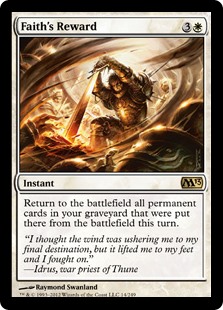 (image for) Faith's Reward (Foil)