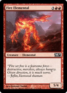 (image for) Fire Elemental (Foil)
