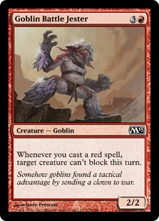 (image for) Goblin Battle Jester (Foil)