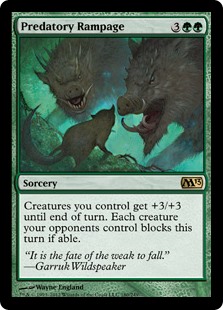 (image for) Predatory Rampage (Foil)