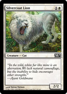 (image for) Silvercoat Lion (Foil)