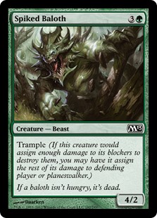 (image for) Spiked Baloth (Foil)