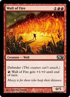 (image for) Wall of Fire (Foil)