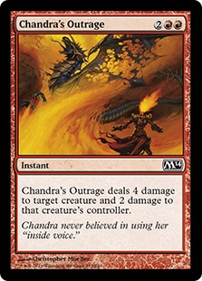 (image for) Chandra's Outrage (Foil)