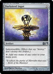 (image for) Darksteel Ingot (Foil)