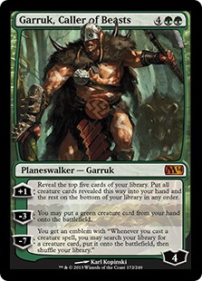 (image for) Garruk, Caller of Beasts (Foil)