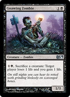 (image for) Gnawing Zombie (Foil)