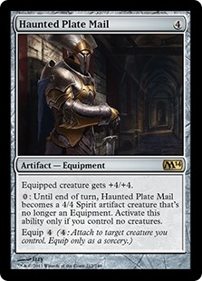 (image for) Haunted Plate Mail (Foil)