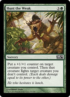 (image for) Hunt the Weak (Foil)