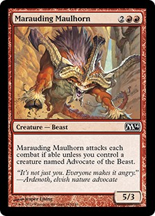 (image for) Marauding Maulhorn (Foil)
