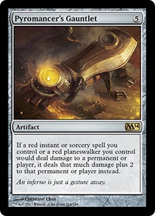 (image for) Pyromancer's Gauntlet (Foil)