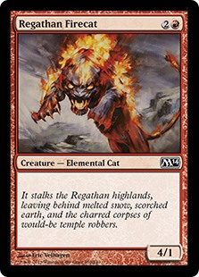 (image for) Regathan Firecat (Foil)