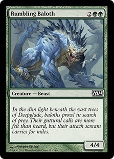 (image for) Rumbling Baloth (Foil)