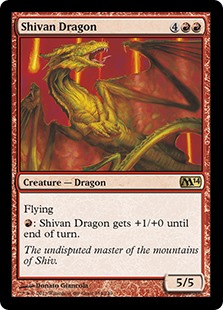 (image for) Shivan Dragon (Foil)