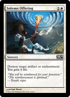 (image for) Solemn Offering (Foil)