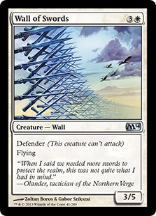 (image for) Wall of Swords (Foil)